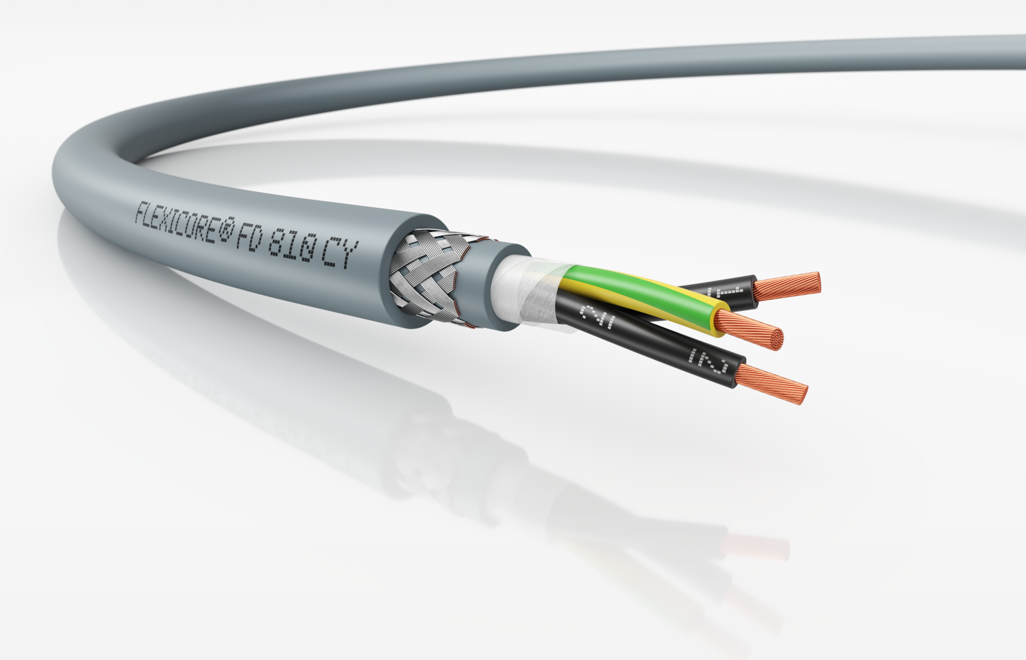 Кабель особогибкий FLEXICORE FD 810 CY 3G0,5