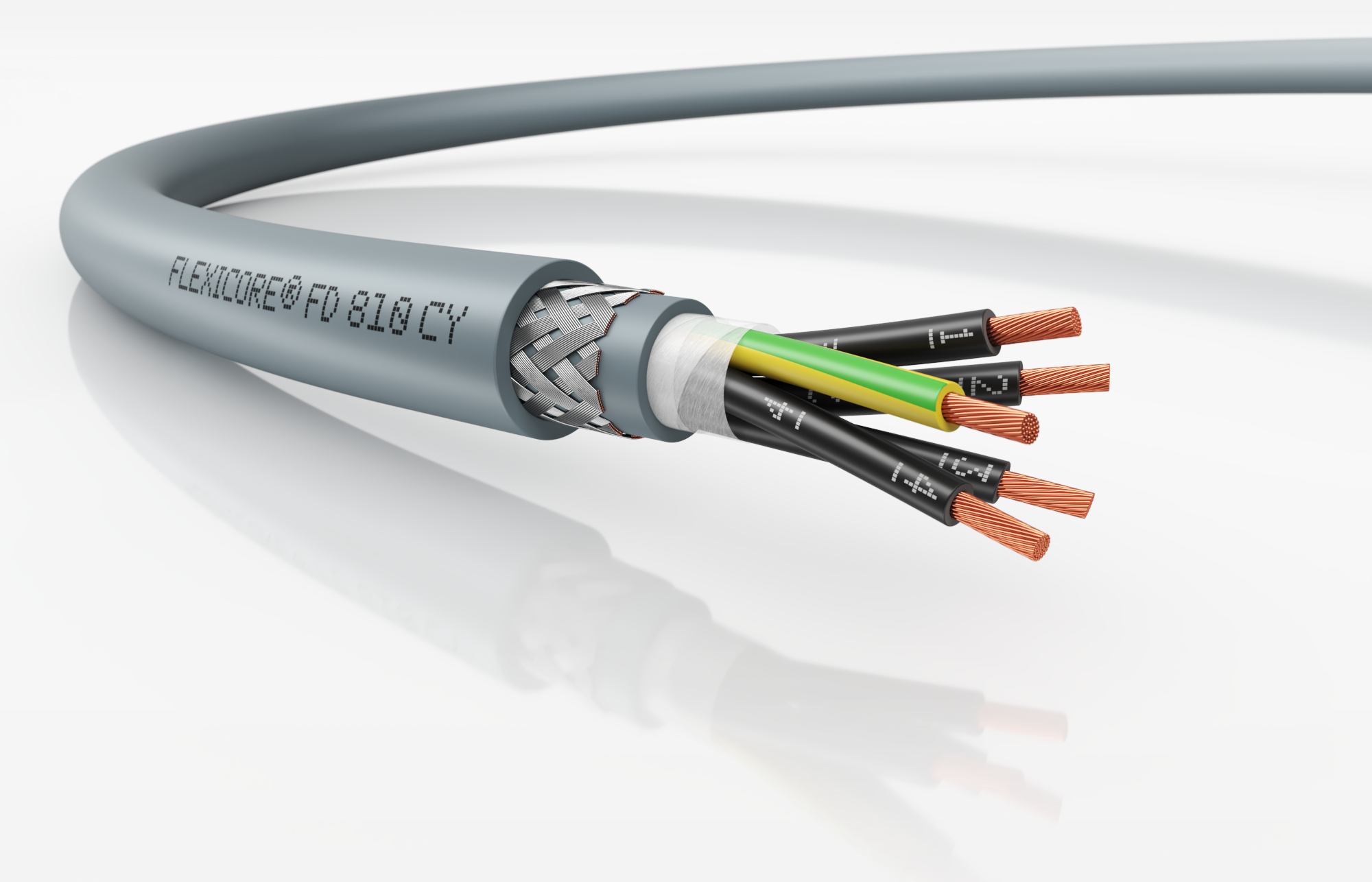 Кабель особогибкий FLEXICORE FD 810 CY 5G1,0