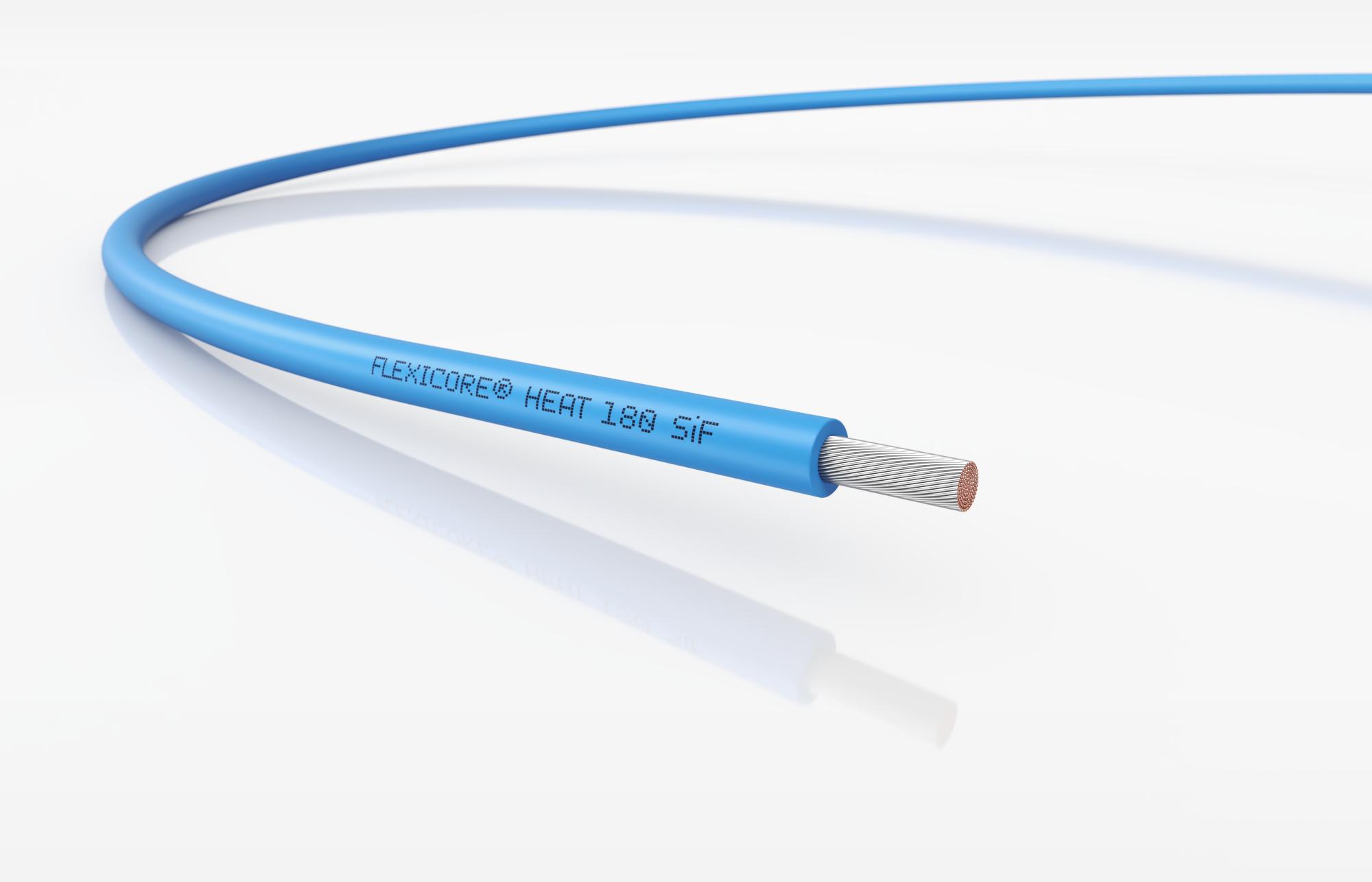 Провод монтажный универсального применения FLEXICORE HEAT 180 SiF 1x1,5 BU