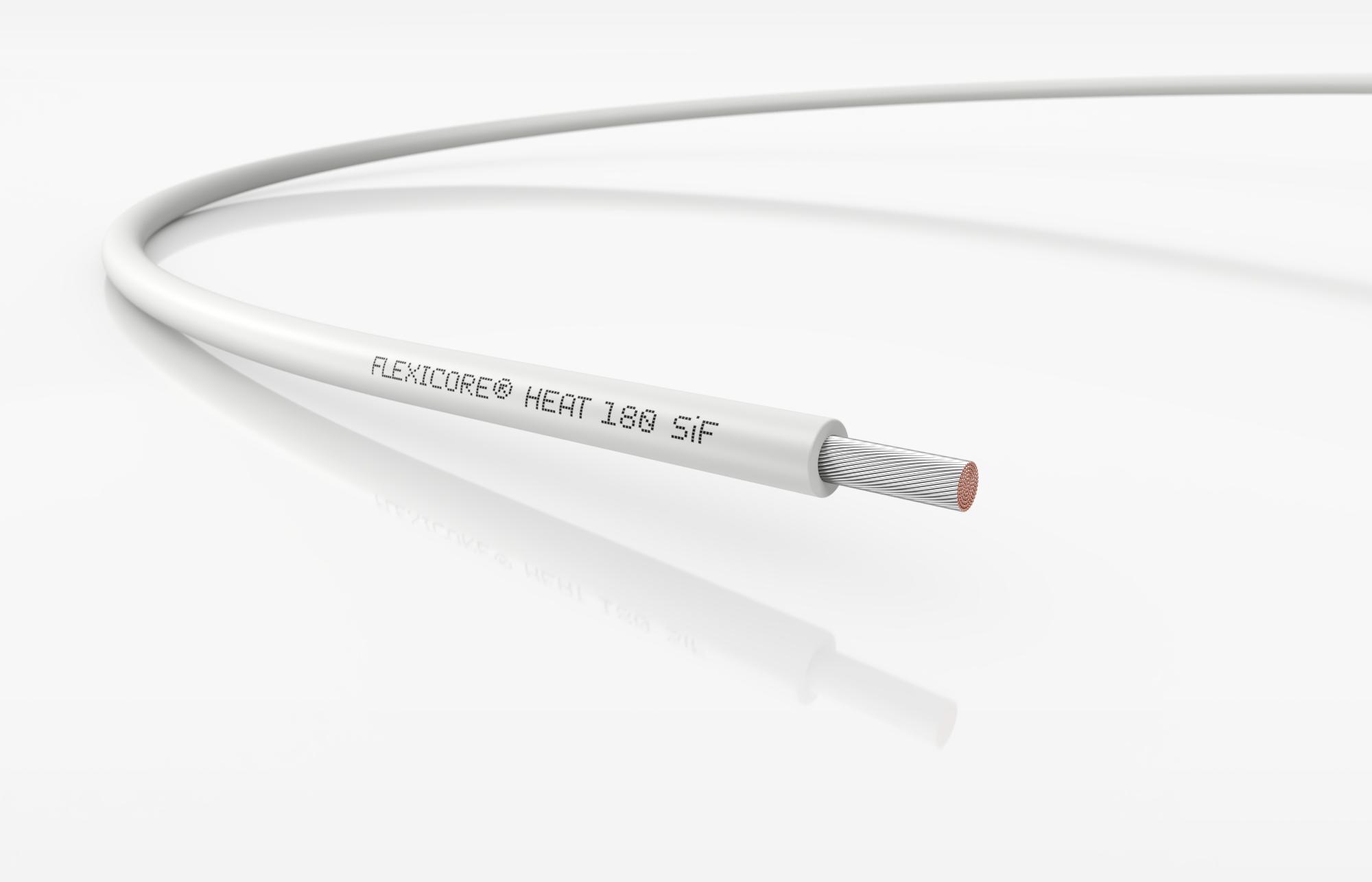 Провод монтажный универсального применения FLEXICORE HEAT 180 SiF 1x4 WH