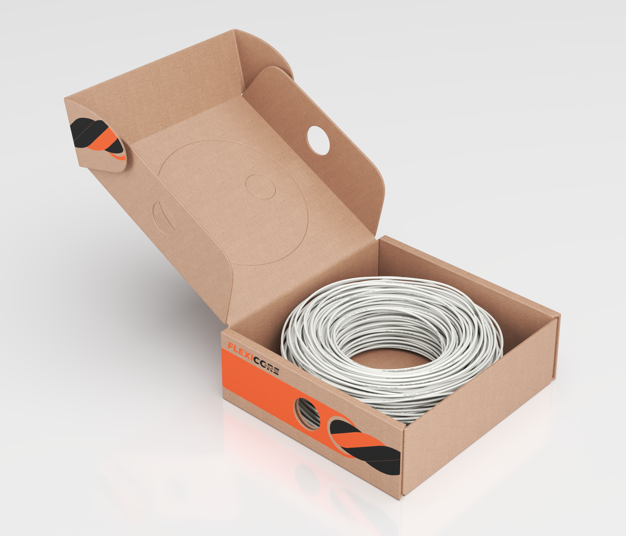 Провод монтжный  H07V-K нг(А)-LS 1X10 WH