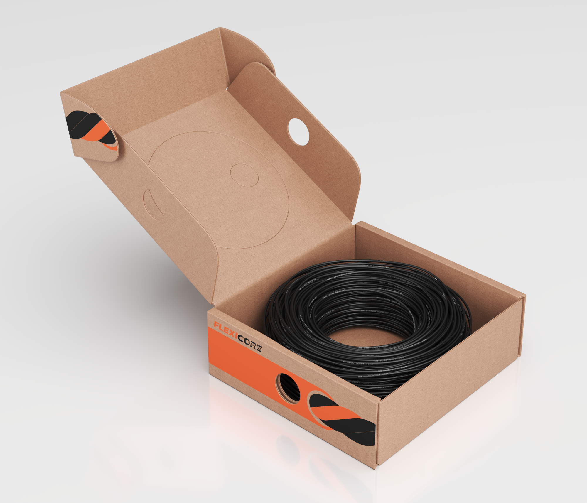 Провод монтжный  H05V-K нг(А)-LS 1X0,75 BK