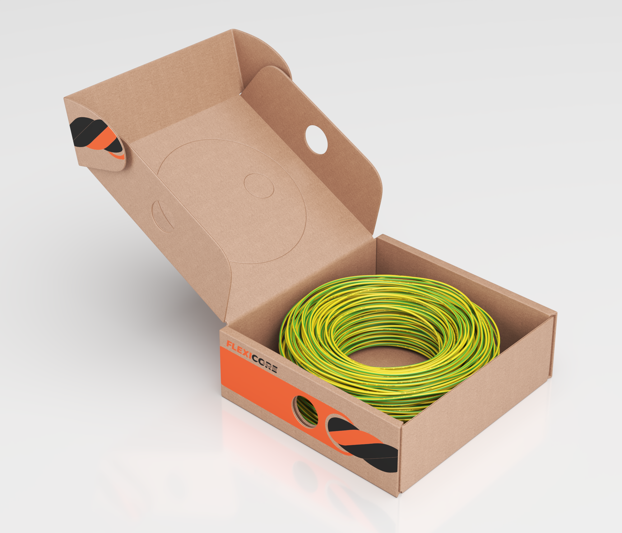 Провод монтжный  H07V-K нг(А)-LS 1X50 YE/GN