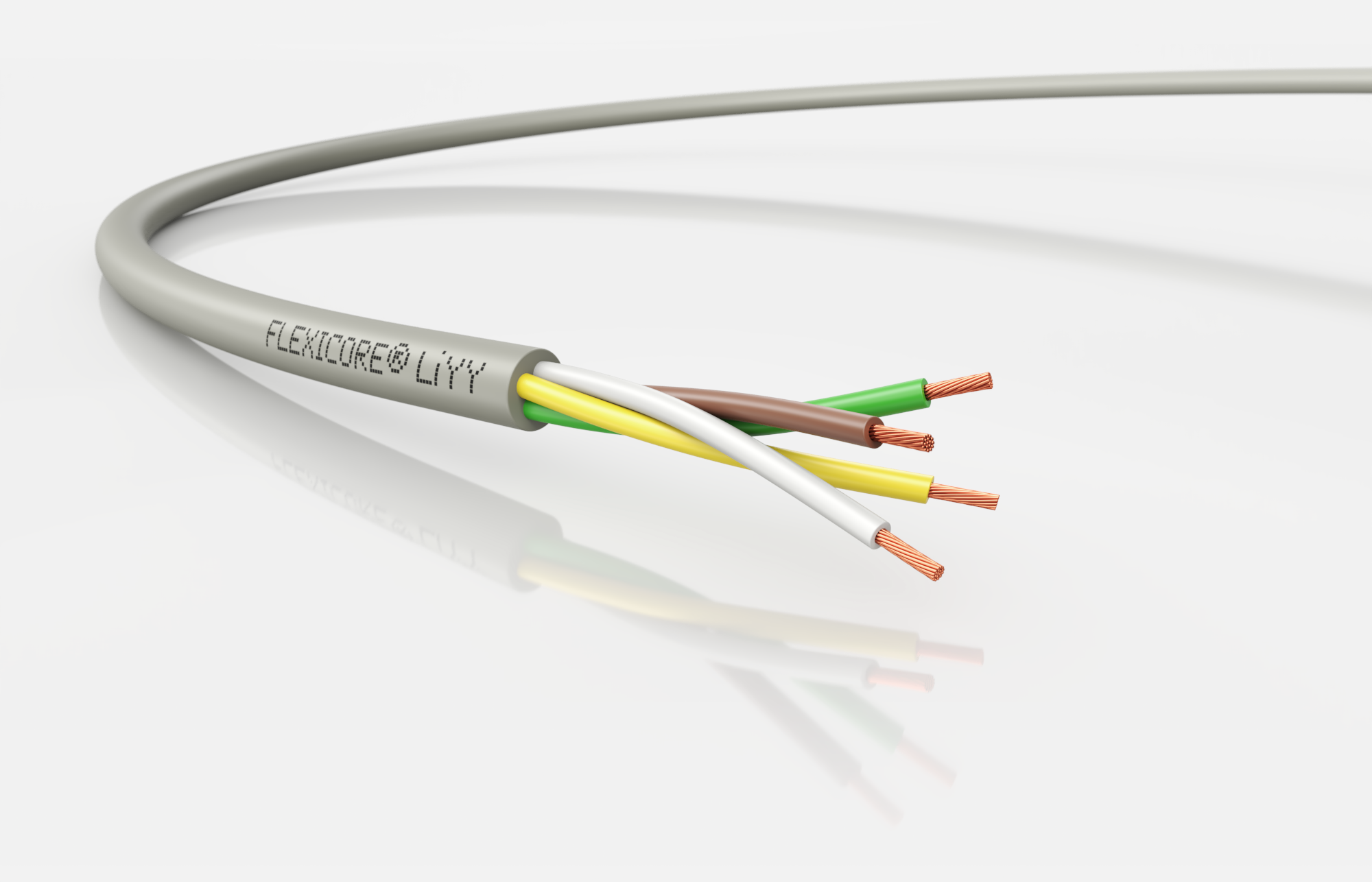 Кабель управленя FLEXICORE LiYY 4x1,0