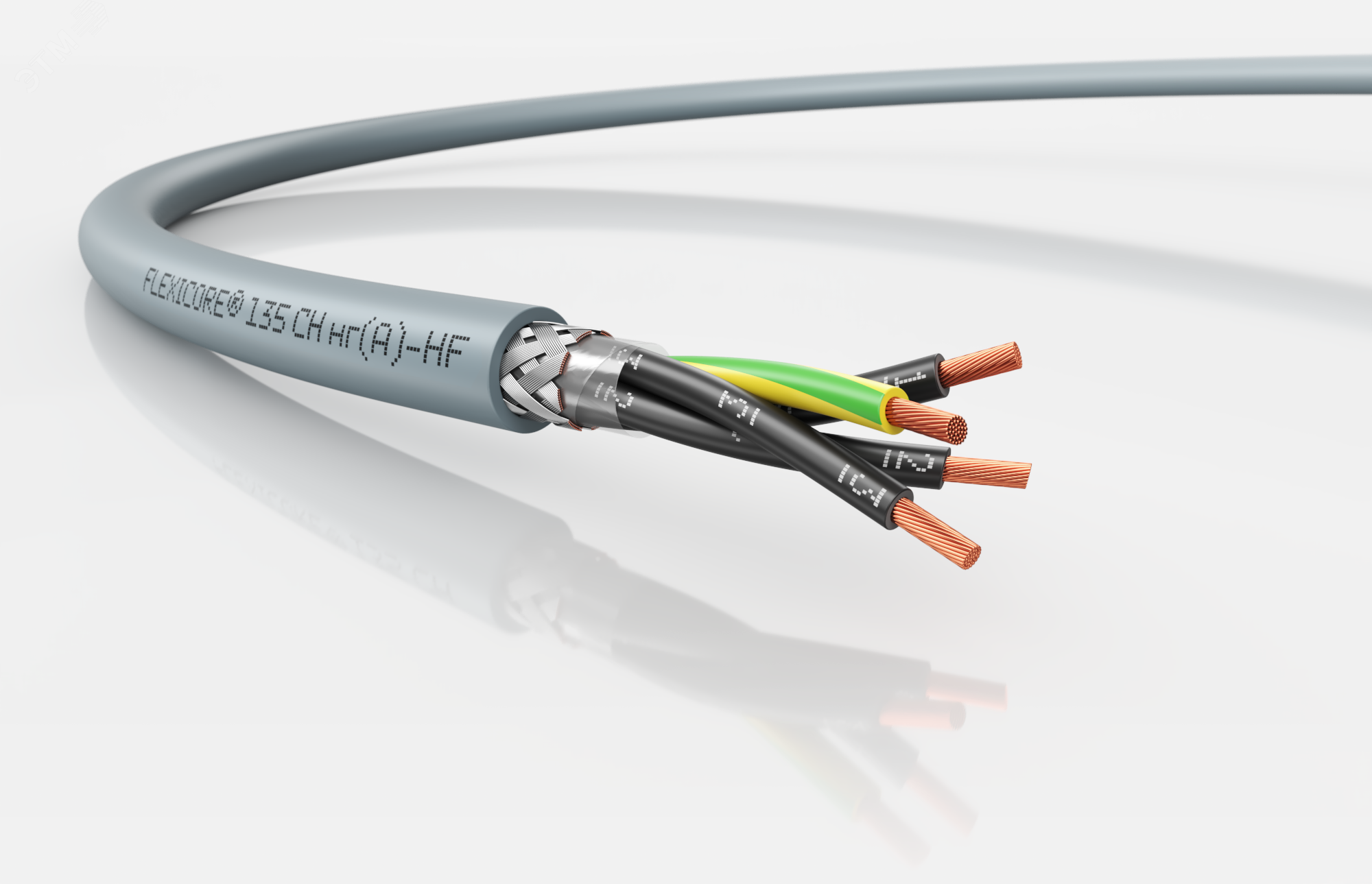 Изображение товара Кабель FLEXICORE 135 CH нг(A)-HF 0,6/1 кВ 4G4 для универсального применения