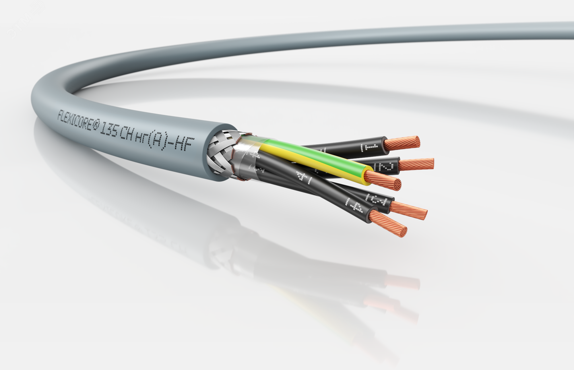 Кабель универсальный FLEXICORE 135 CH нг(A)-HF 0,6/1 кВ 5G4 артикул ...