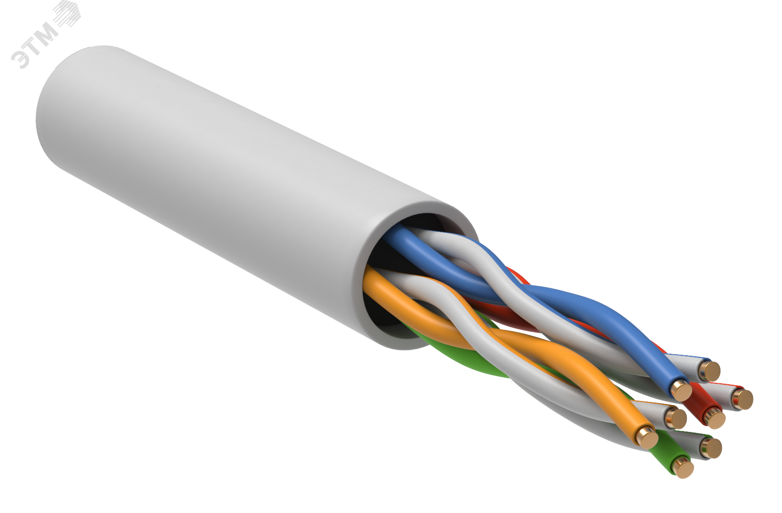 Изображение товара Витая пара U/UTP кат 5E 4 пары PVCLS нг(А)-LSLTx 1м белый РФ/Т GENERICA (м) Изображение товара Витая пара U/UTP кат 5E 4 пары PVCLS нг(А)-LSLTx 1м белый РФ/Т GENERICA (м)