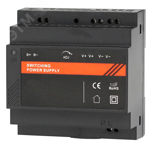 Изображение товара Блок питания с крепением на DIN рейку ST-PS105BDL-BK (шт)