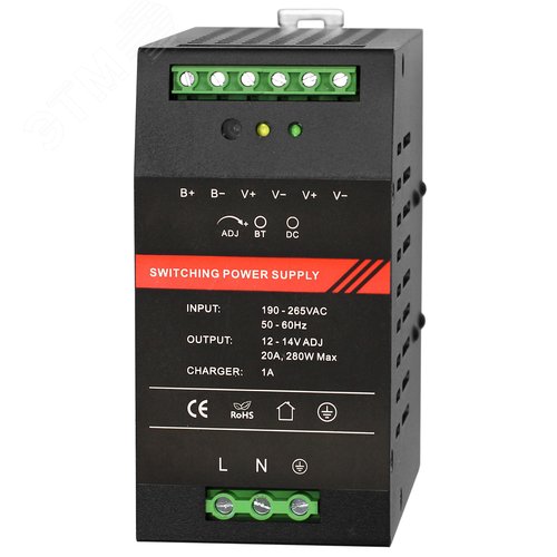 Изображение товара Блок питания ST-PS120BDU-BK (шт)