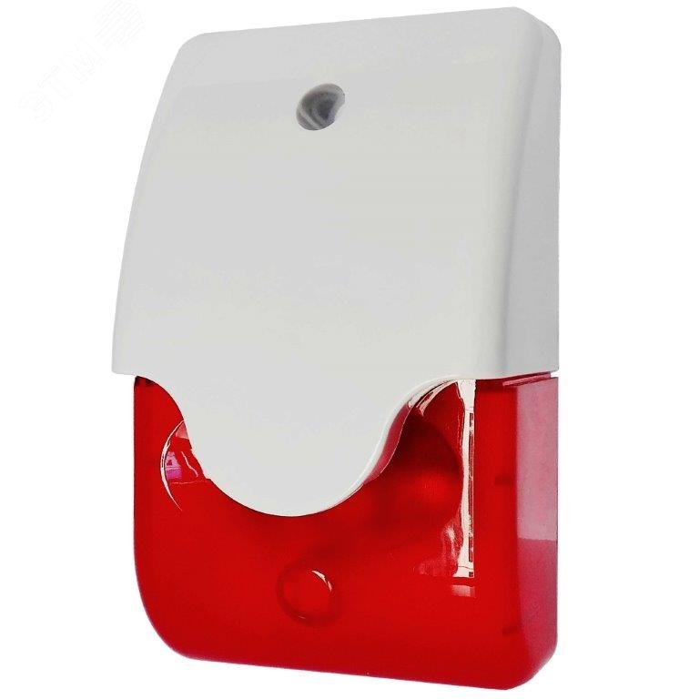 Изображение товара Строб-лампа с сиреной Smartec ST-AA020LS-RD, 12 В, 102 db