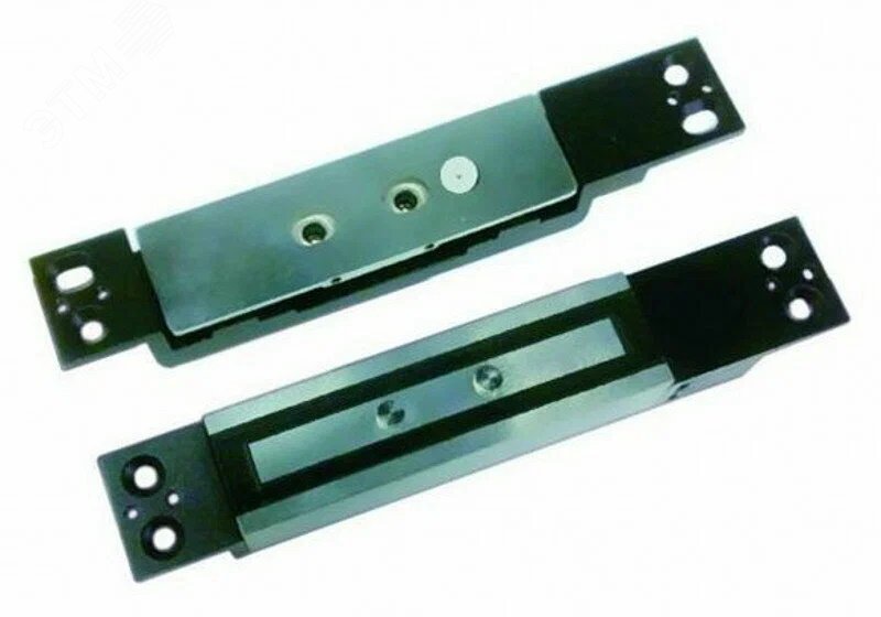 Изображение товара Замок сдвиговый электромагнитный, мониторинг, внутреннее исполнение, 12 VDC / 220мА или 24VDC / 190мА, усилие 1200 кг, размеры 182х30х25 мм (шт)