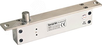 Изображение товара Замок соленоидный для уличных дверей, мониторинг, СИД индикация, НO, питание 12VDC / 150мА (пик 900мА), цельнометаллический ригель, сила удержания 1000кг, рабочая температура от -35 до +55С (шт)