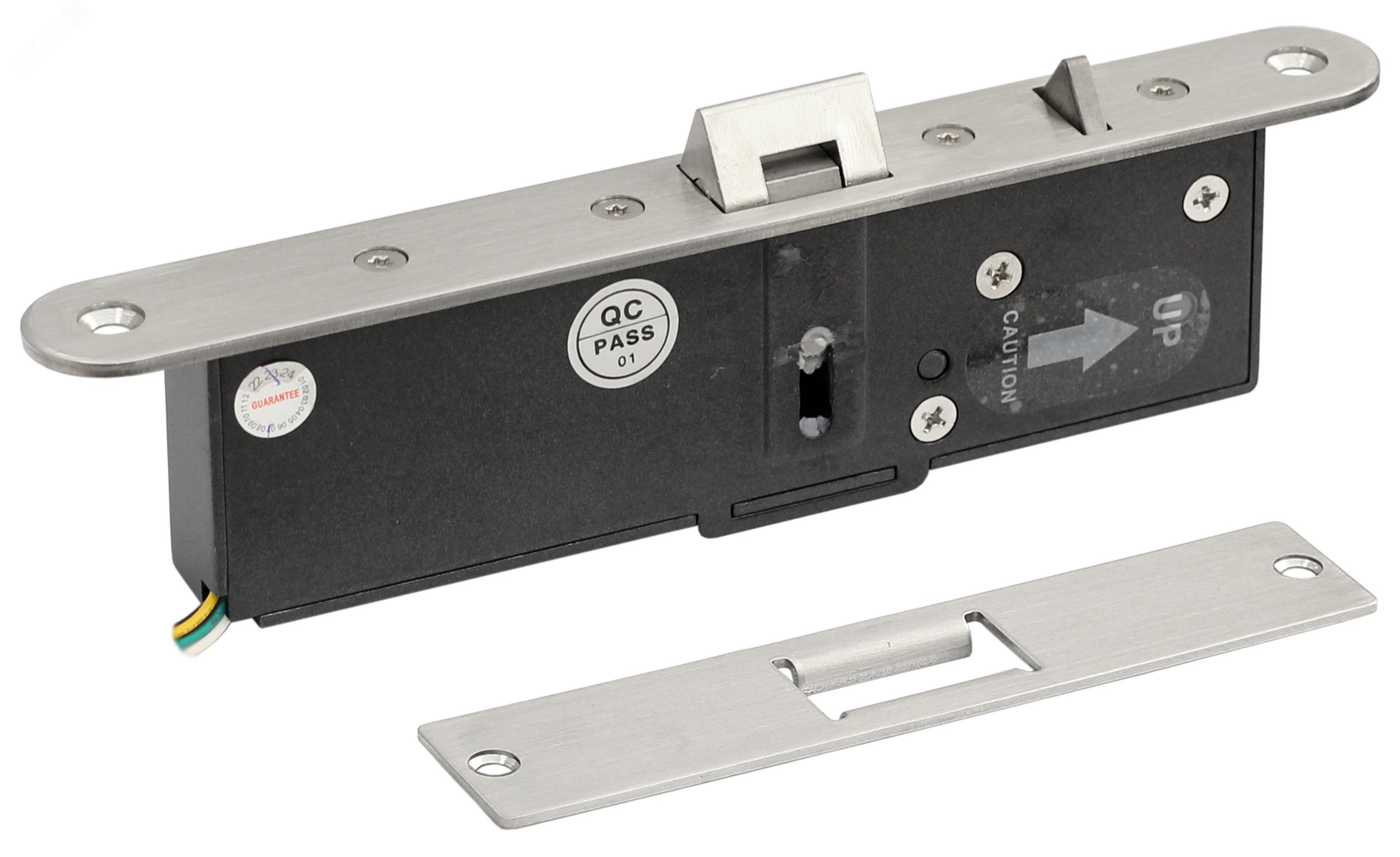 Изображение товара Замок электромеханический НO/НЗ, мониторинг НР/НЗ/ОБЩ, питание 12-24В DC/AC (шт)