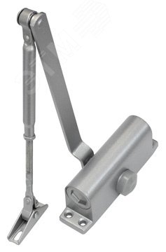 Изображение товара Дверной доводчик Smartec ST-DC104-SL алюминиевый, двухскоростной, до 85 кг