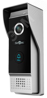 Блок вызывной видеодомофона, 600 ТВЛ, 4-х проводная линия связи, ИК подсветка, серебряный ST-DS306C-SL Smartec
