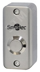 Кнопка металлическая, накладная, НР контакты, размер: 60х29х25 мм ST-EX012SM Smartec
