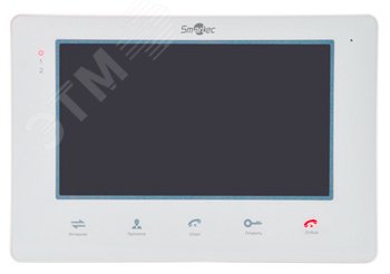 Изображение товара Монитор домофона цветной с диагональю 7 '', белый (шт)