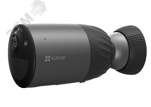 Видеокамера IP 2Мп цилиндрическая ИК-10м с Wi-Fi на аккумуляторе IP66 (2.8мм) CS-BC1C EZVIZ