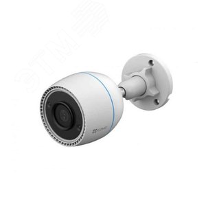 Видеокамера IP 3Мп цилиндрическая ИК-30м с Wi-Fi c цветной ночной съёмкой EZVIZ
