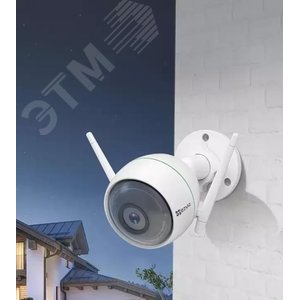 Видеокамера IP 2Мп уличная цилиндрическая Wi-fi c ИК-подсветкой до 30м (4мм) CS-CV310-A0-1C2WFR(4mm) EZVIZ - 3