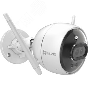 Видеокамера IP 2MP внешняя цилиндрическая Wi-fi ИК-подсветка до 30м (2.8mm) CS-CV310-C0-6B22WFR (2.8mm) EZVIZ - 3