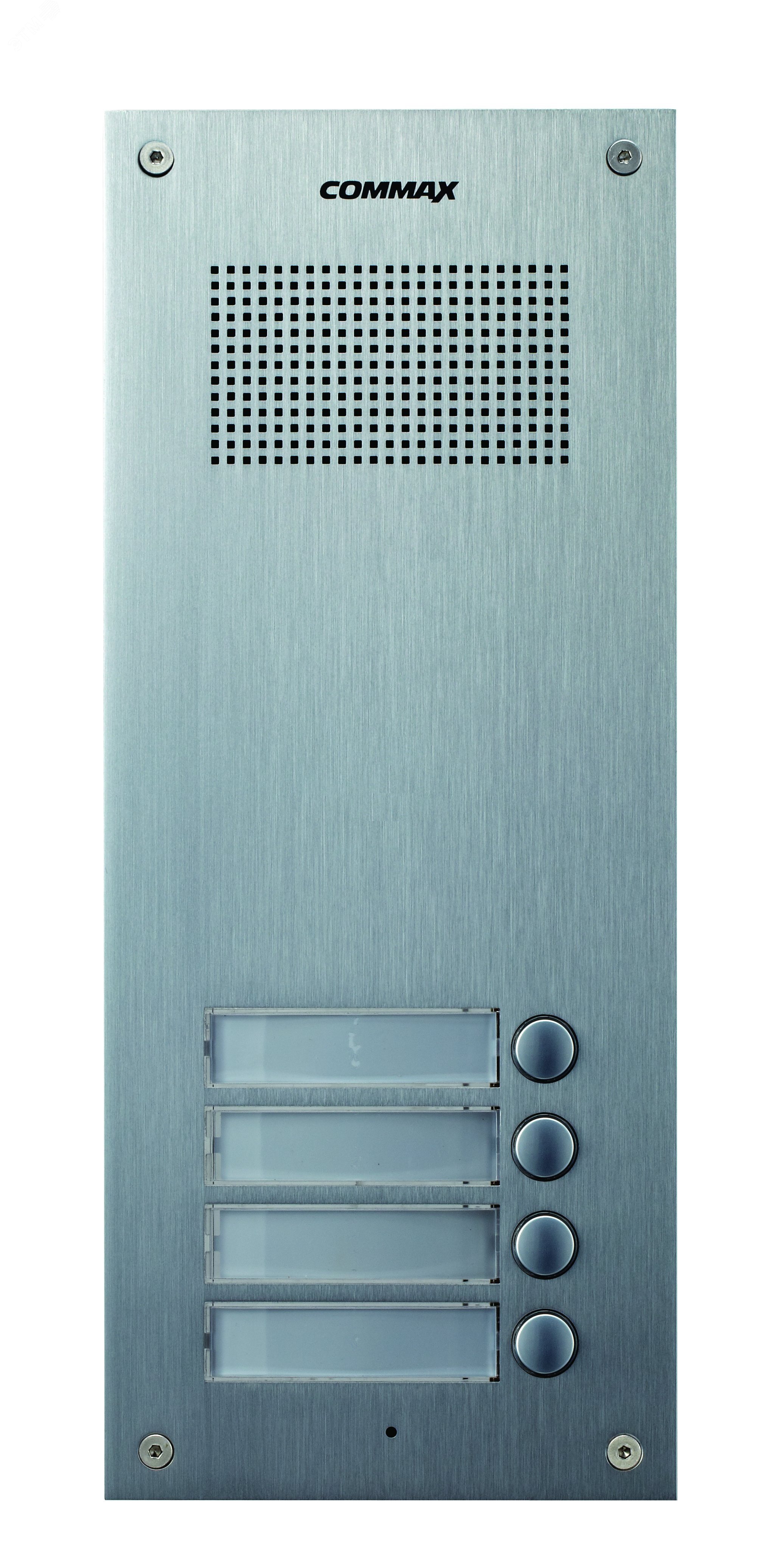 Изображение товара Вызывная панель Commax DR-4UM(M) на 4 абонента с аудиосвязью