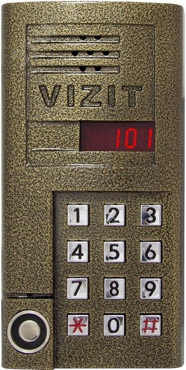 Блок вызова аудиодомофона БВД-SM101T Vizit