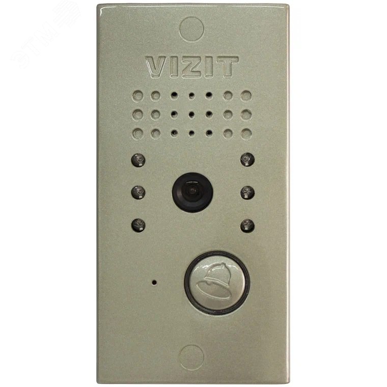Блок вызова видеодомофона (вызывная панель) на 1-го абонента БВД-411CBL Vizit