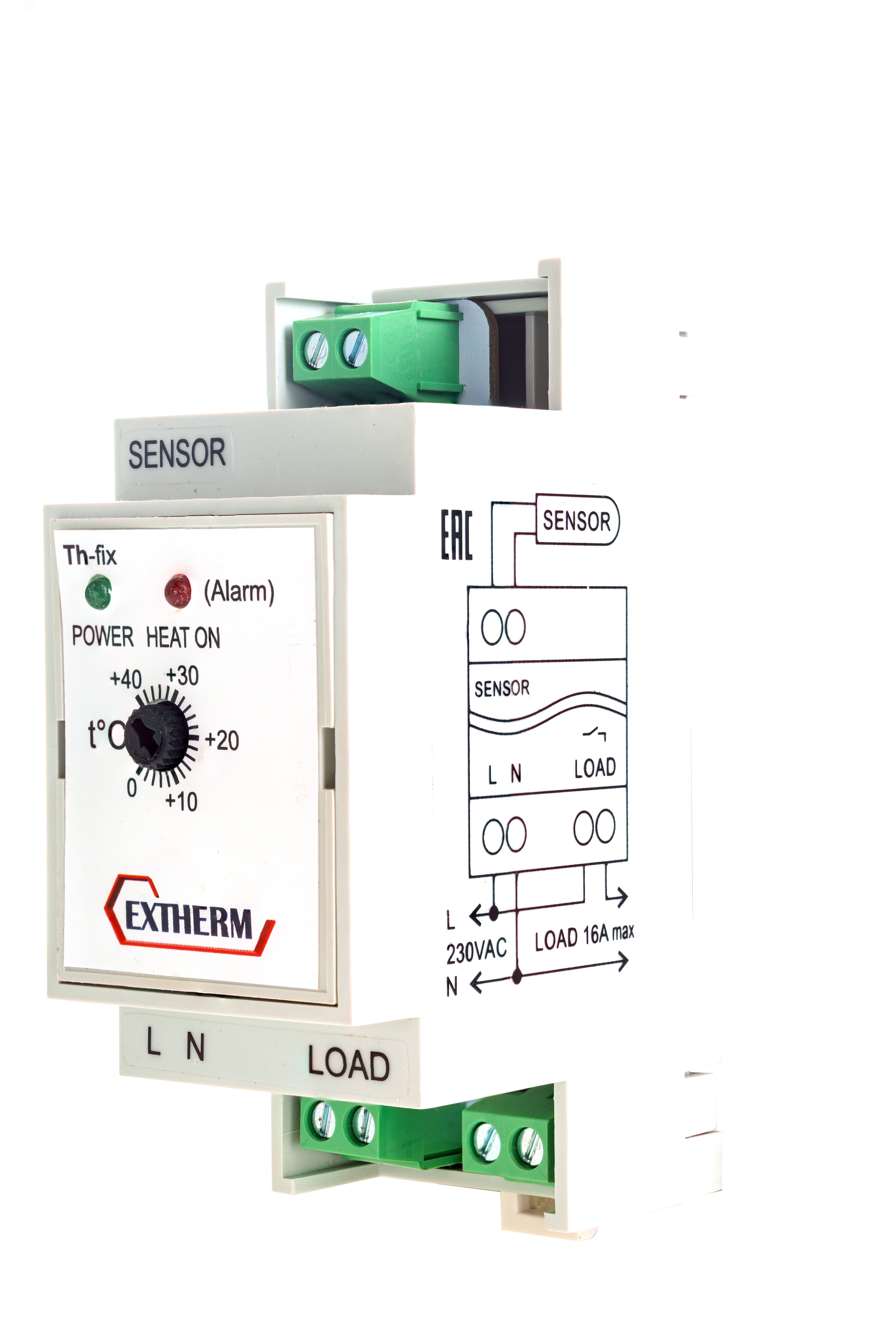 Термостат Th-fix для управления системой электрообогрева Extherm Th-fix EXTHERM - превью 4