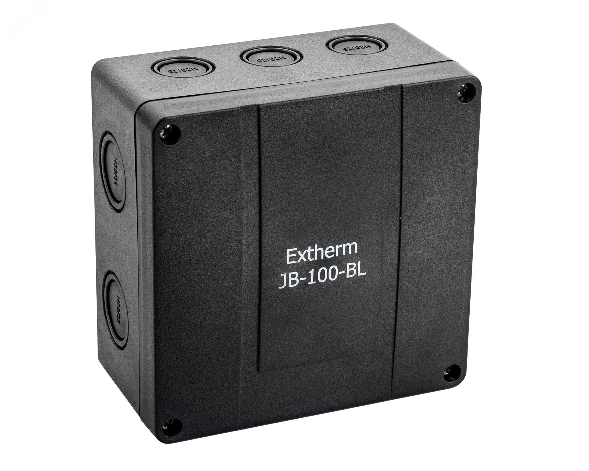 Изображение товара Коробка распределительная Extherm JB-100-BL 140x140x76 мм IP66 черная