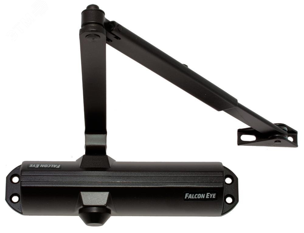 Изображение товара Доводчик Falcon Eye FE-B4W для дверей 65-85 кг бронзовый со регулировкой скорости