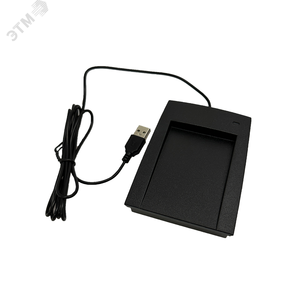 Изображение товара USB-считыватель настольный для внесения идентификаторов формата Em-Marin и Mifare в базу данных СКУД (шт) Изображение товара USB-считыватель настольный для внесения идентификаторов формата Em-Marin и Mifare в базу данных СКУД (шт)