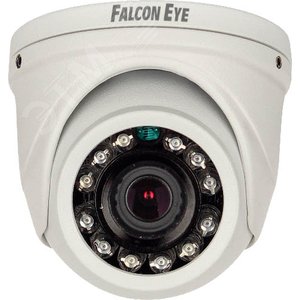 Видеокамера MHD 2Мп купольная с ИК-подсветкой до 10 метров IP66 (2.8 мм) FE-MHD-D2-10 Falcon Eye