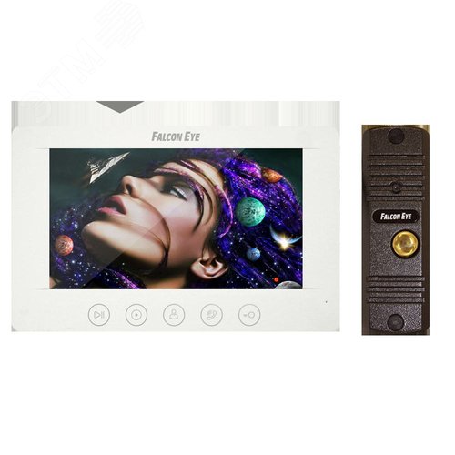 Изображение товара Комплект видеодомофона KIT- Cosmo с 7' экраном с вызывной видеопанелью (шт)