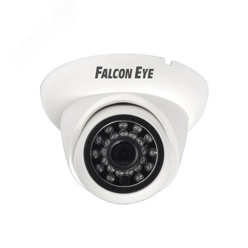 Видеокамера AHD 2Мп уличная купольная с ИК-подсветкой до 20м (2.8мм) FE-ID1080MHD/20M-2,8 Falcon Eye