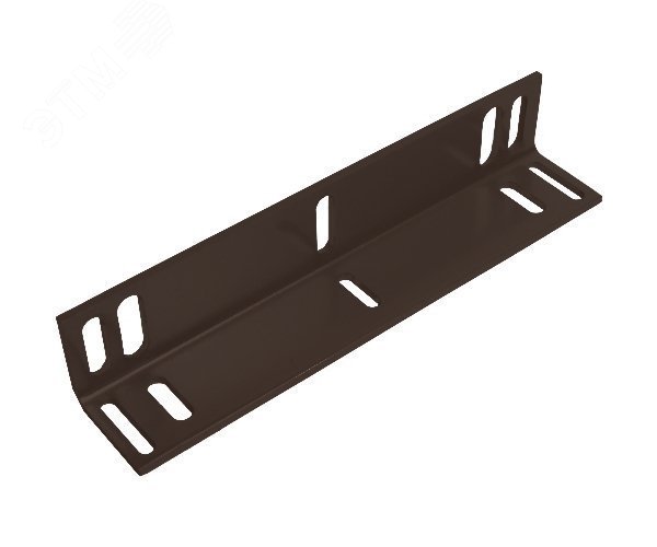 Изображение товара L-уголок для замка AL-150PR коричневый для надежного монтажа