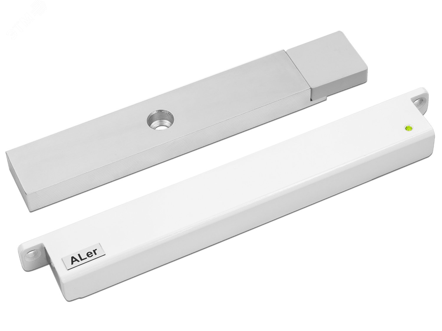 Изображение товара Электромагнитный замок AL-200 Premium 12V внутри помещения белый