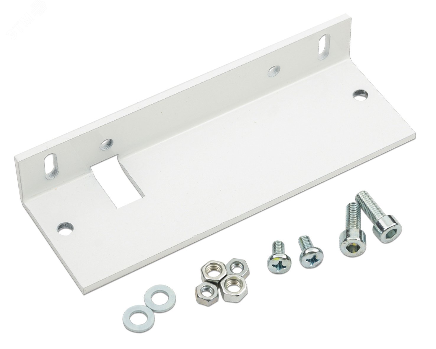 Изображение товара Уголок монтажный AL-250UZ для крепления электромагнитных замков AL-250UZ белый