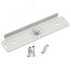Изображение товара Монтажный комплект для установки якоря на двери с помощью переходной пластины, с возможностью регулировки положения на двери (шт)