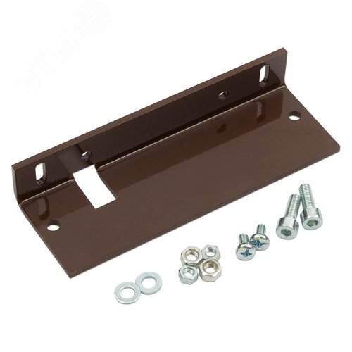 Изображение товара Уголок монтажный AL-250UZ для крепления электромагнитного замка защелки AL-250UZ, коричневый (шт)