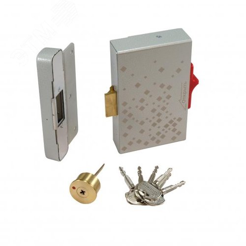 Изображение товара Замок электромеханический накладной для запирания распашных дверей и калиток (шт)