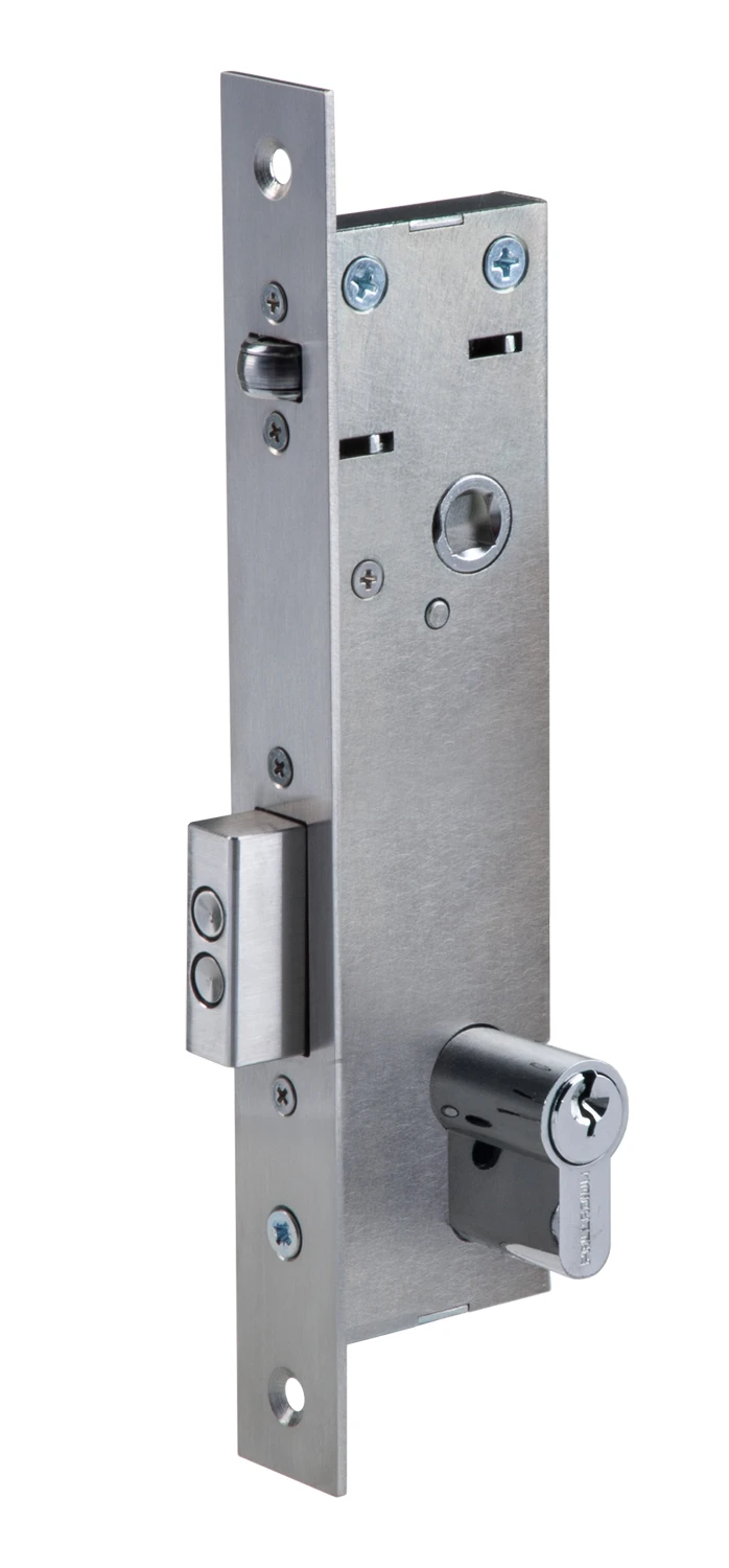 Изображение товара Электромеханический врезной замок PERCo-LBP85.1 для профильных дверей Россия