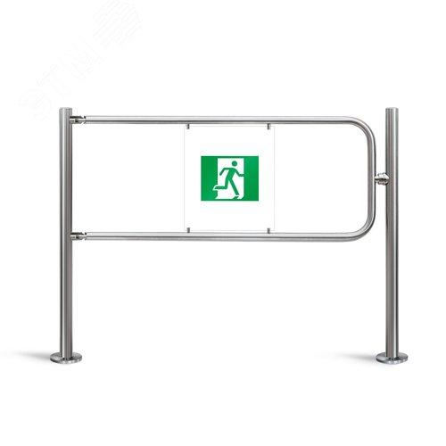 Изображение товара Створка поворотная в комплекте со стопорным механизмом, ширина прохода 1200 мм. Стойки приобретаются отдельно (шт)