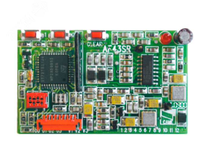 Плата-радиоприемник . 433.92 МГц для брелоков-передатчиков с динамическим кодом AF43SR CAME