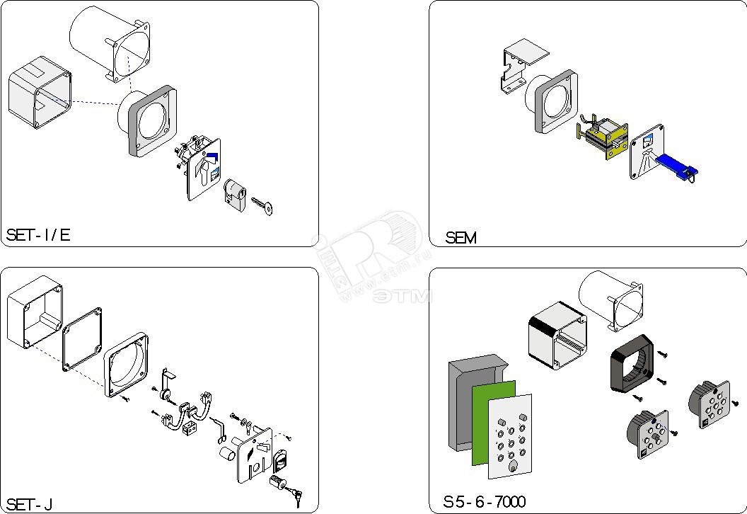 Изображение товара Механизм разблокировки C-BY (арт) (шт)