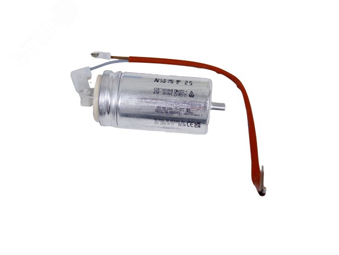 Изображение товара Конденсатор 25 мкФ с гибк. выводами и болтом (арт) (шт)