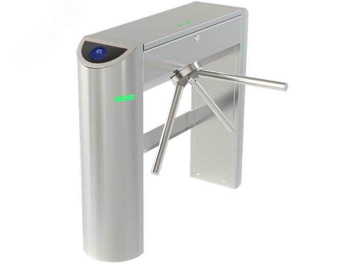 Изображение товара Турникет тумбовый моторизованный TWISTER 702 с автоматической системой антипаники и встроенным картоприемником (шт)