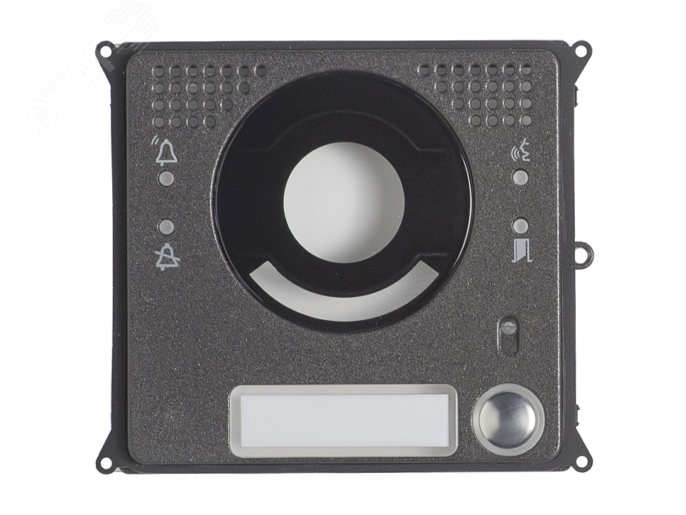 Изображение товара Накладка антивандальная видеомодуля с 1 кнопкой для вызывной панели MTM (шт)