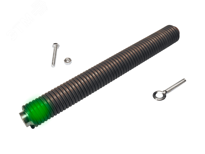 Изображение товара Пружина балансировочная зеленая диаметр 50 мм для автоматических шлагбаумов