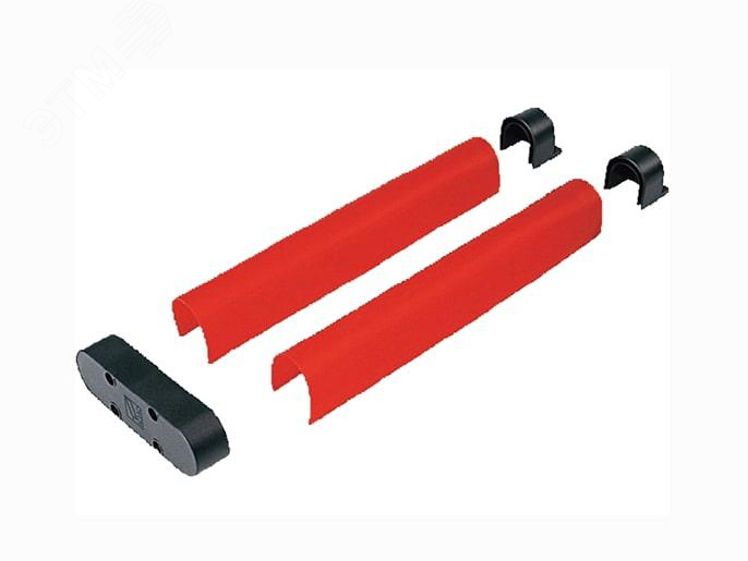 Накладки резиновые красные на стрелу 001G0601 (ширина проезда до 6 м) G0603 CAME